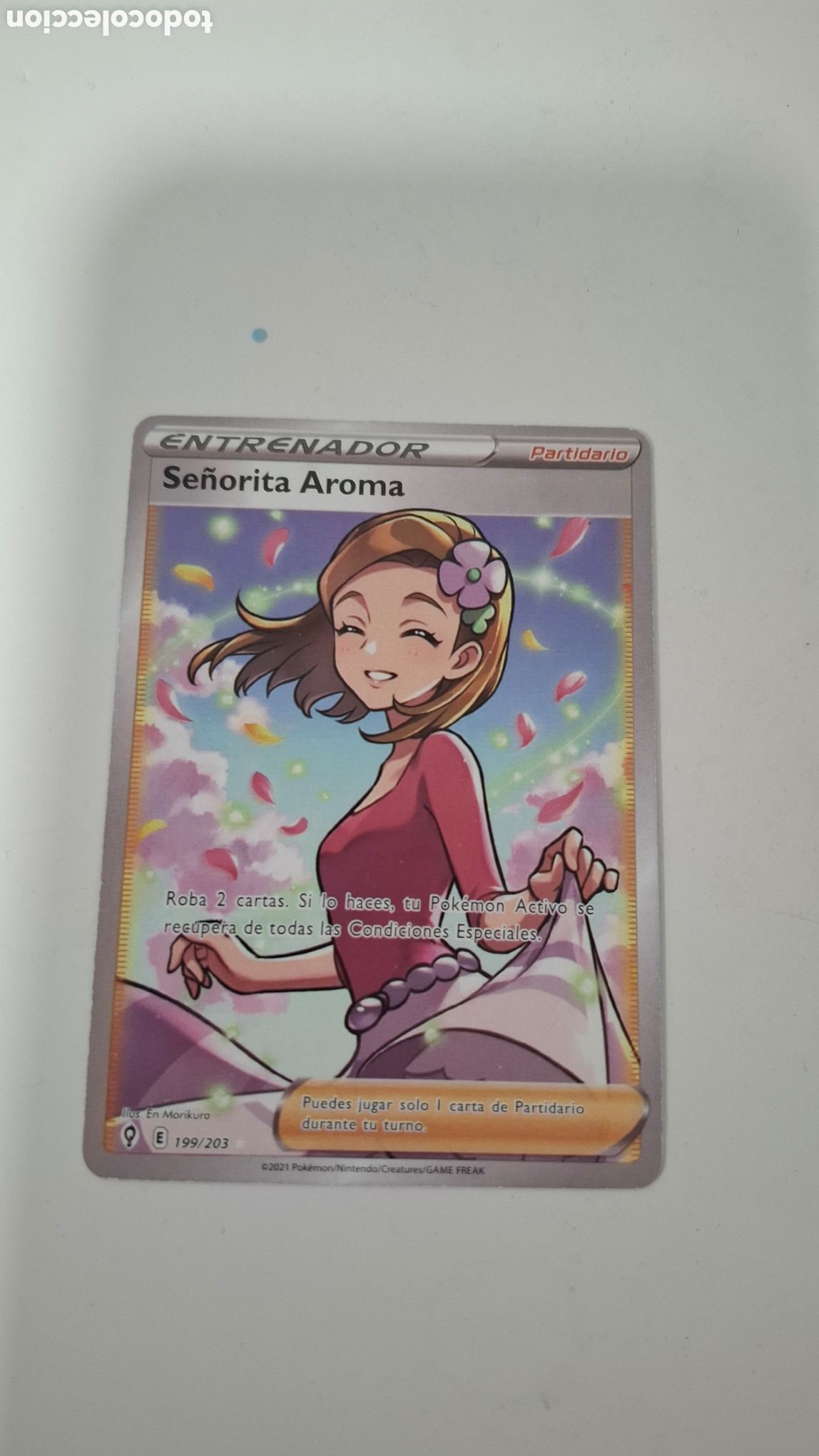 Cartes &agrave; &Eacute;changer: CARTA POKEMON CARD ENTRENADOR SE&Ntilde;ORITA AROMA