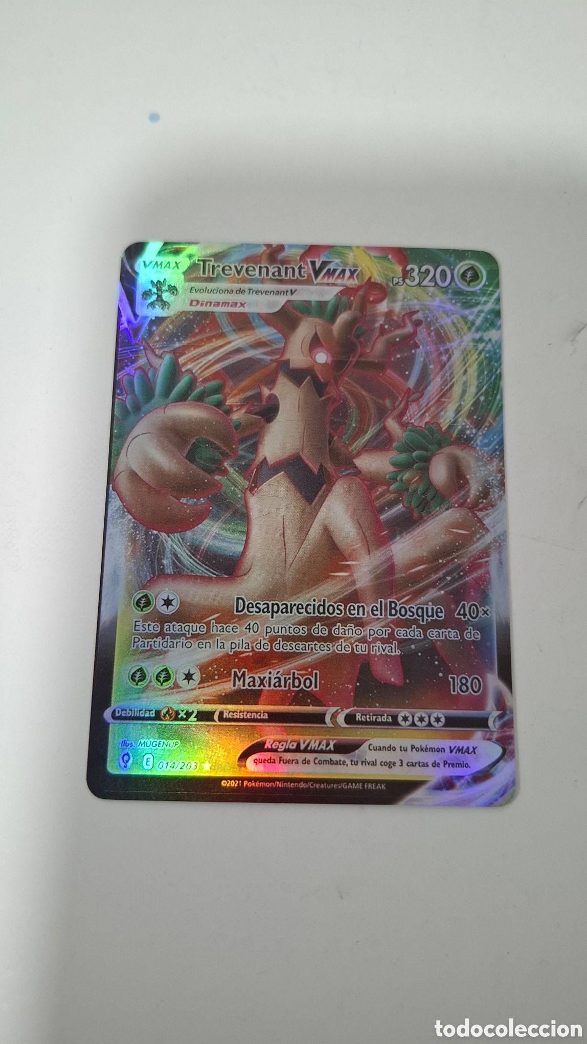 Cartes &agrave; &Eacute;changer: CARTA POKEMON CARD TREVENANT VMAX