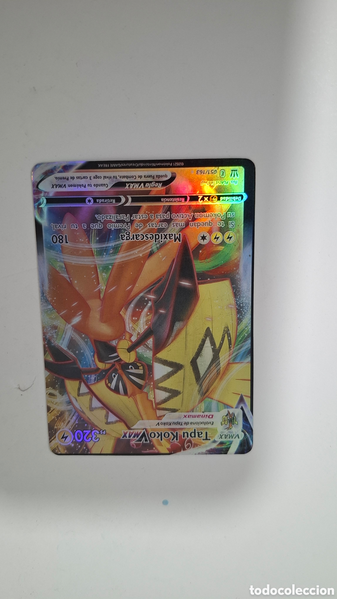 Cartas Colecion&aacute;veis: CARTA POKEMON CARD TAPU KOKO VMAX