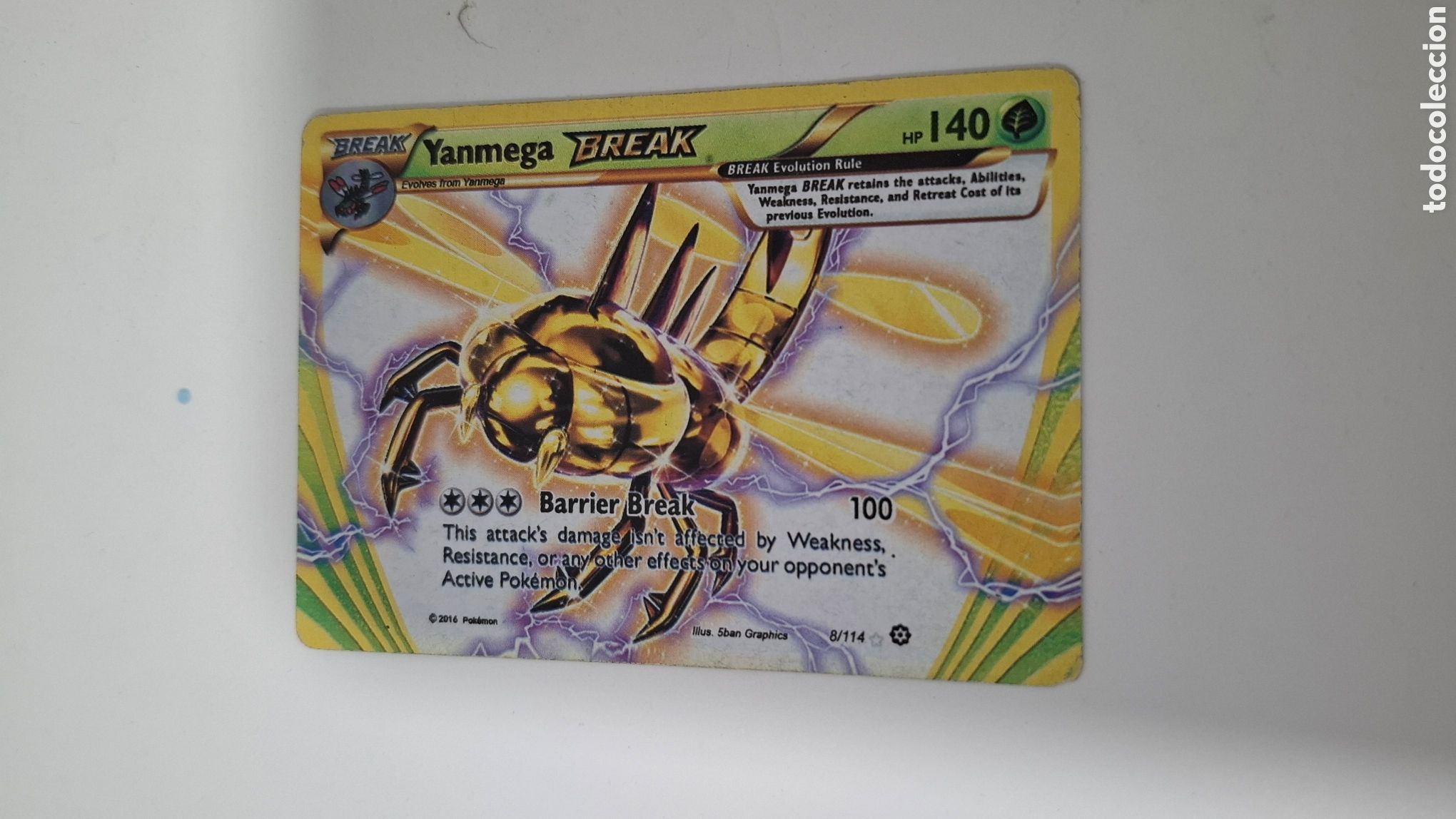 Trading Cards: CARTA POKEMON CARD YANMEGA BREAK