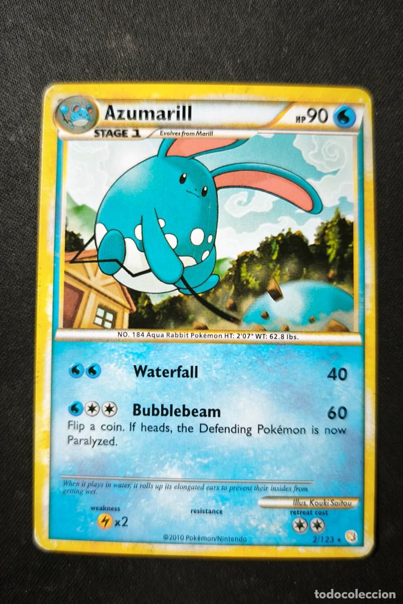 Cartes &agrave; &Eacute;changer: Carta Pokemon Azumarill estado muy bueno