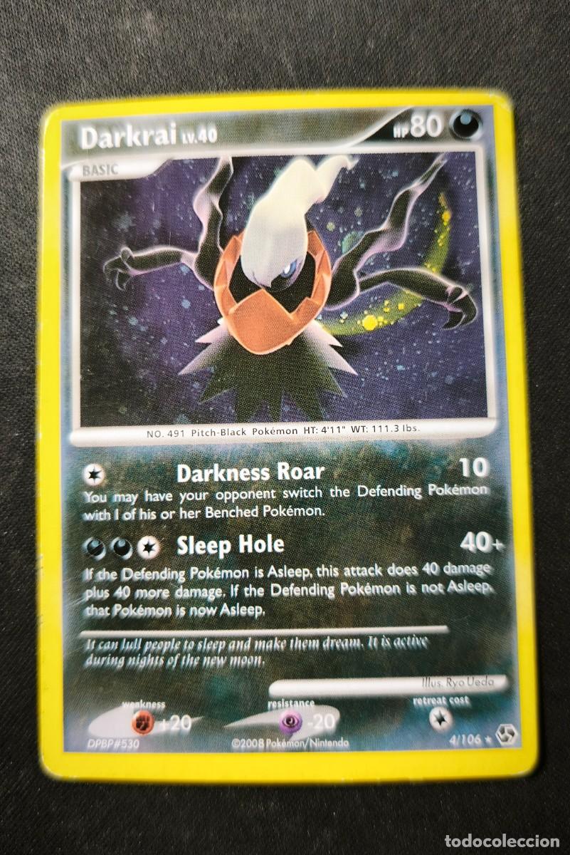 Trading cards: Carta Pokemon Darkrai estado muy bueno