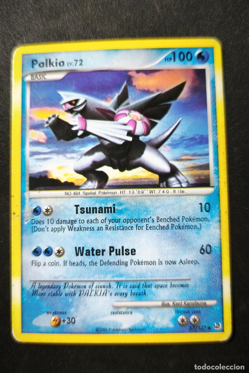 Trading cards: Carta Pokemon Palkia estado muy bueno