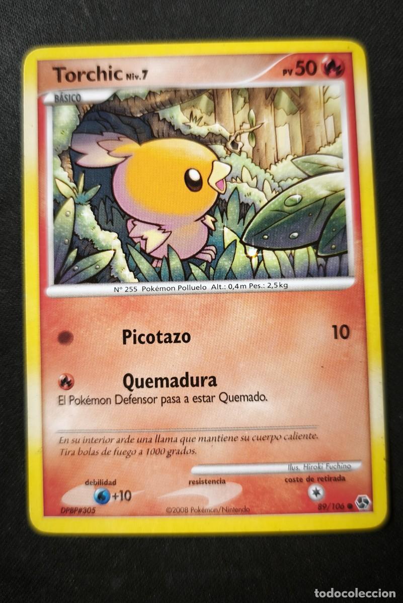 Cartes &agrave; &Eacute;changer: Carta Pokemon Torchic estado muy bueno