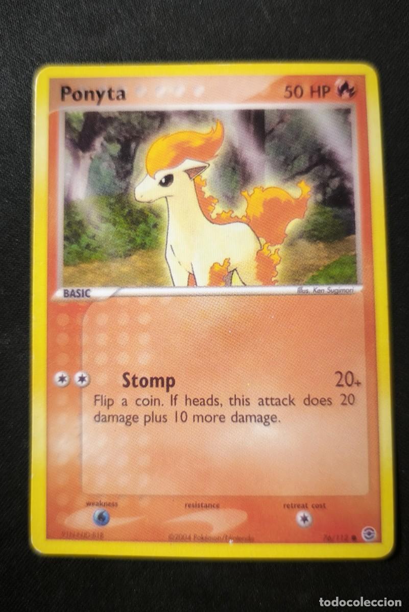 Cartes &agrave; &Eacute;changer: Carta Pokemon Ponyta estado muy bueno