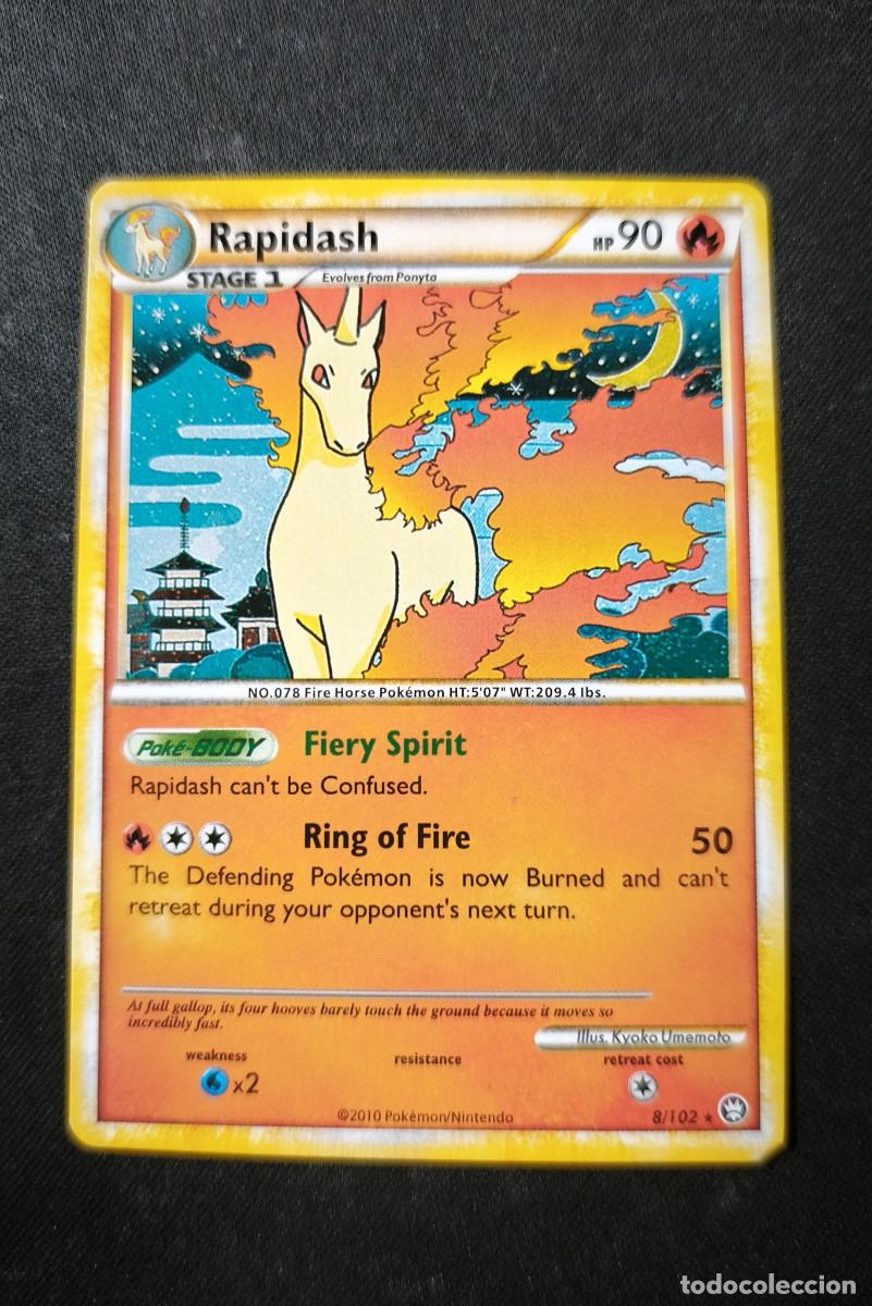 Cartes &agrave; &Eacute;changer: Carta Pokemon Rapidash estado muy bueno