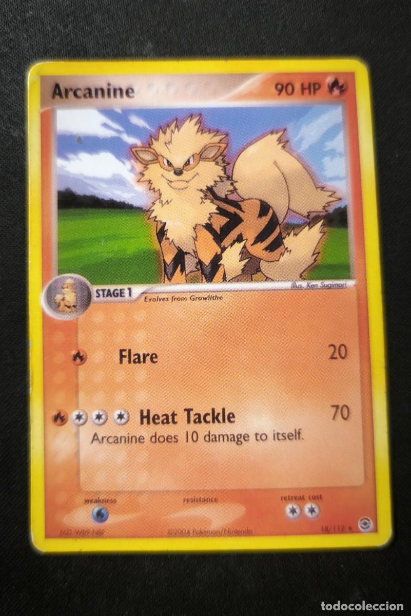 Trading cards: Carta Pokemon Arcanine estado muy bueno