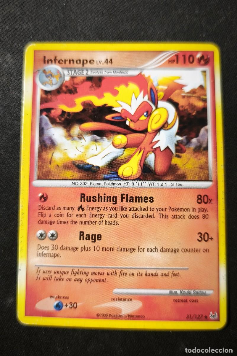 Sammelkarten: Carta Pokemon Infernape estado muy bueno