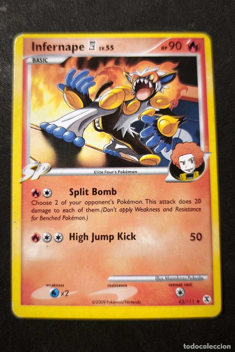 Trading cards: Carta Pokemon Infernape estado muy bueno