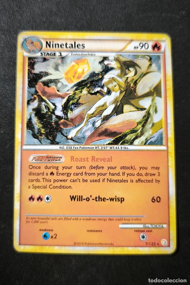 Trading cards: Carta Pokemon Ninetales estado muy bueno