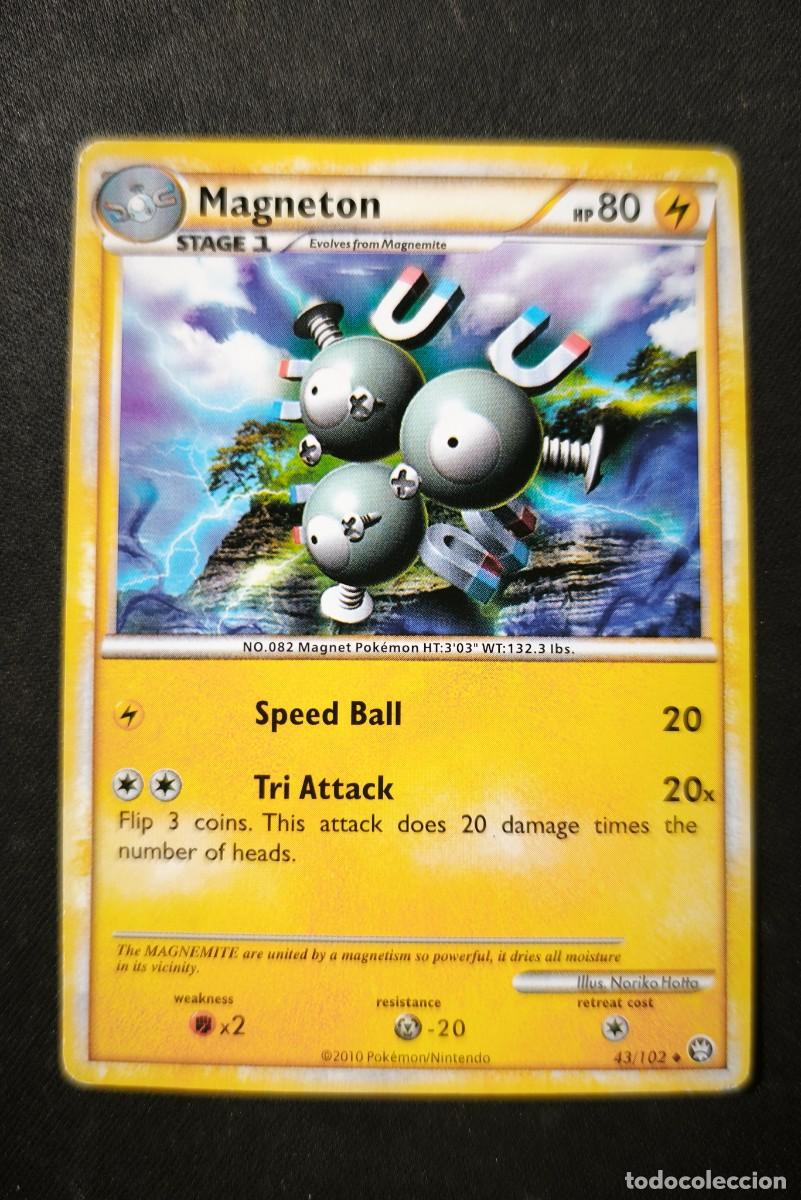 Trading Cards: Carta Pokemon Magneton estado muy bueno