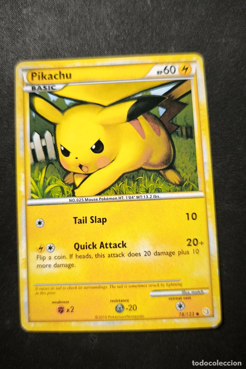 Cartes &agrave; &Eacute;changer: Carta Pokemon Pikachu estado muy bueno