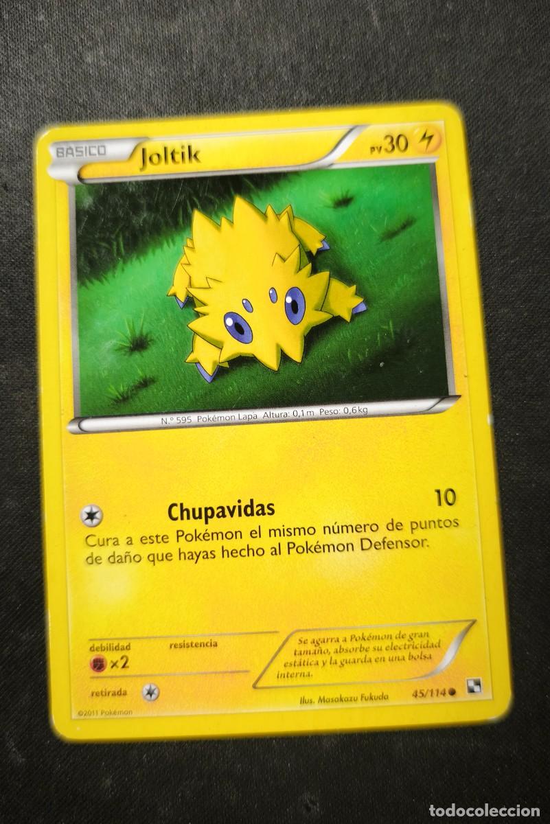 Trading cards: Carta Pokemon Joltik estado muy bueno