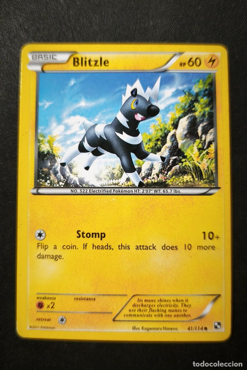Trading cards: Carta Pokemon Blitzle estado muy bueno