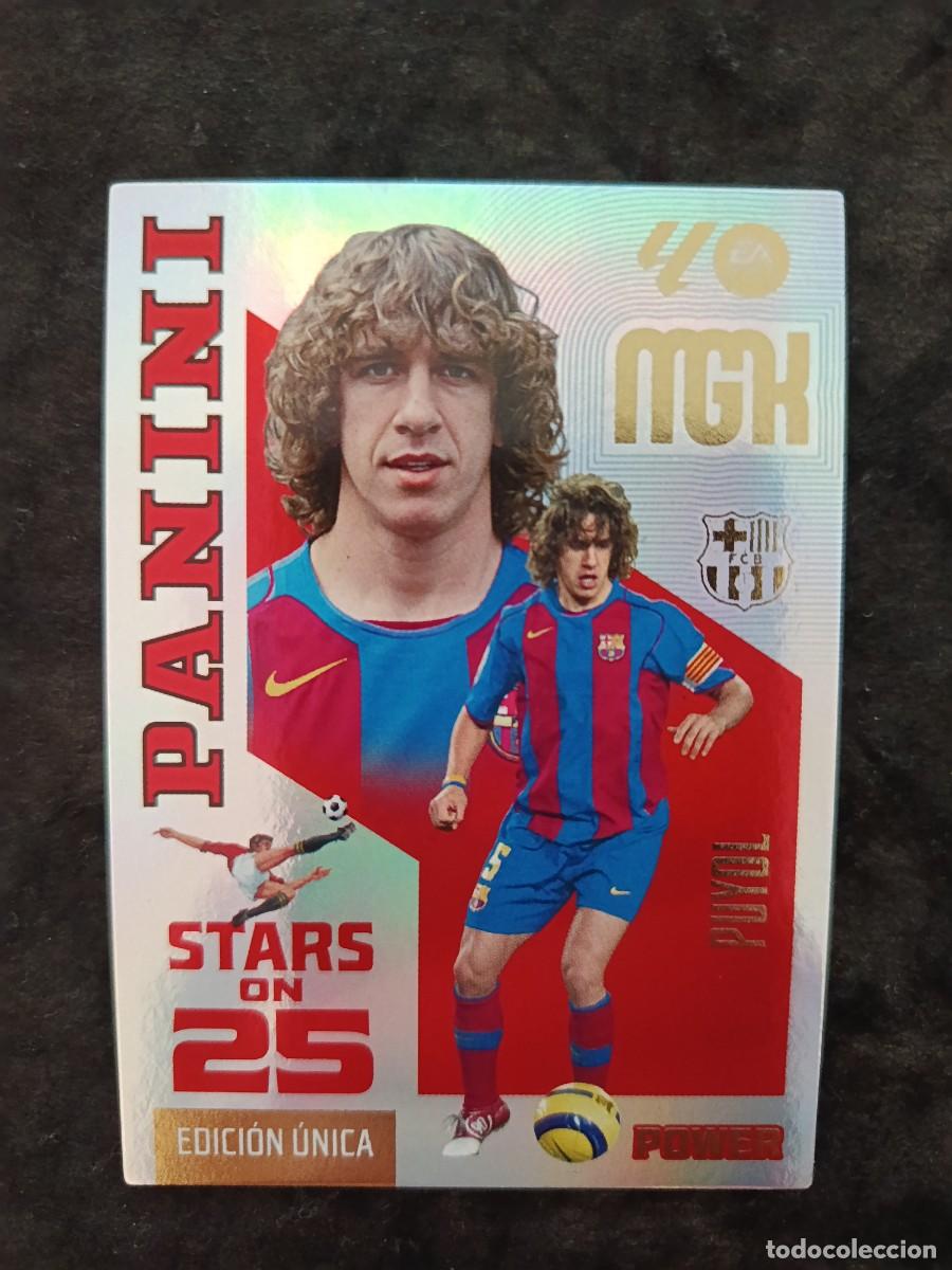 Cartes &agrave; &Eacute;changer: MGK 2026/27 MEGACRACKS PANINI. #429P PUYOL. FC.BARCELONA. STARS ON 25 &rdquo;POWER&rdquo; EDICI&Oacute;N LIMITADA