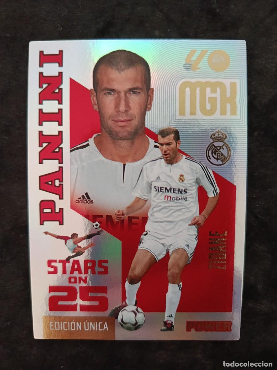 Trading Cards: MGK 2026/27 MEGACRACKS PANINI. #430P ZIDANE R.MADRID. STARS ON 25 &rdquo;POWER&rdquo; EDICI&Oacute;N LIMITADA