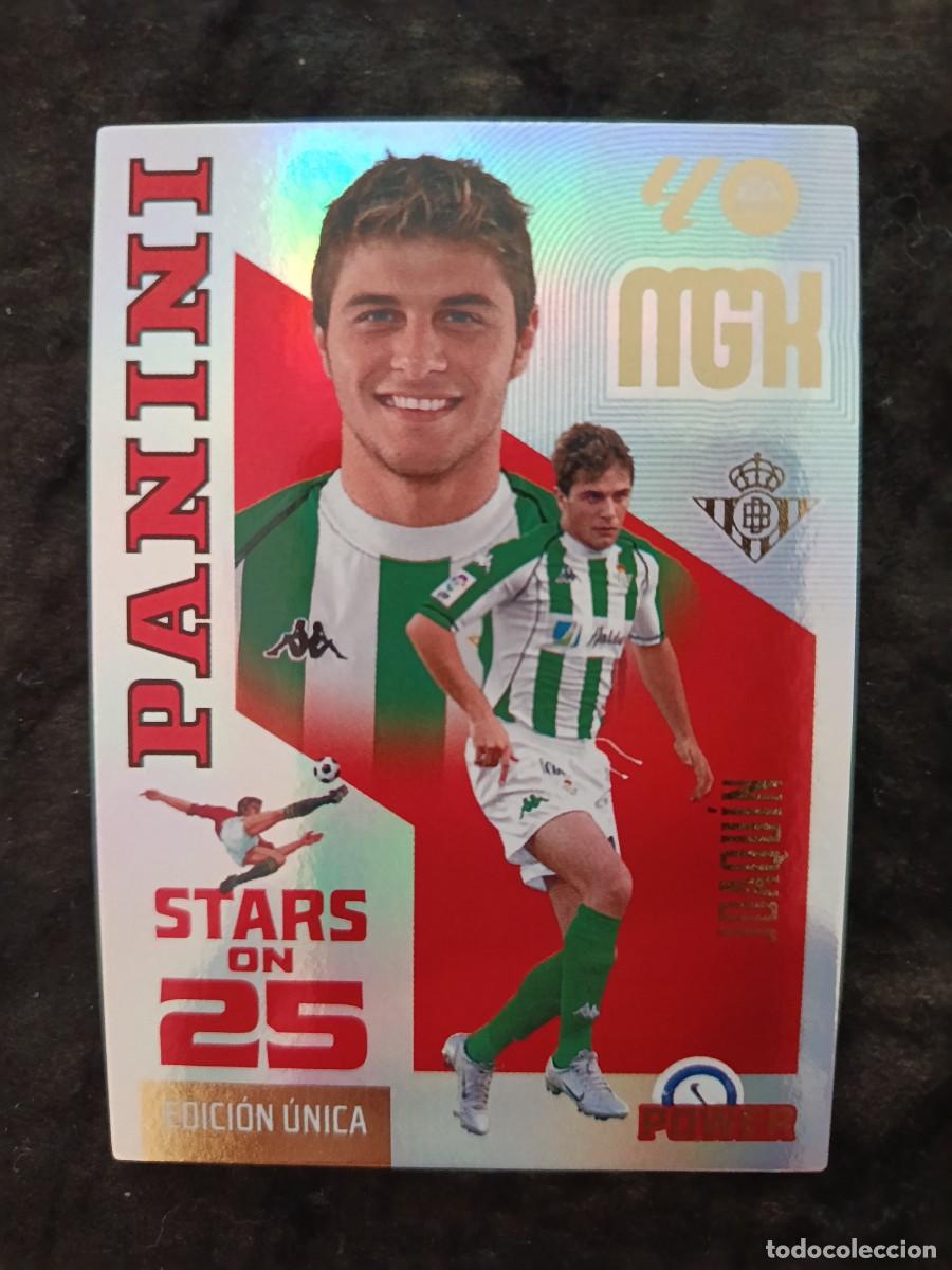 Sammelkarten: MGK 2026/27 MEGACRACKS PANINI. #431P JOAQU&Iacute;N R.BETIS. STARS ON 25 &rdquo;POWER&rdquo; EDICI&Oacute;N LIMITADA