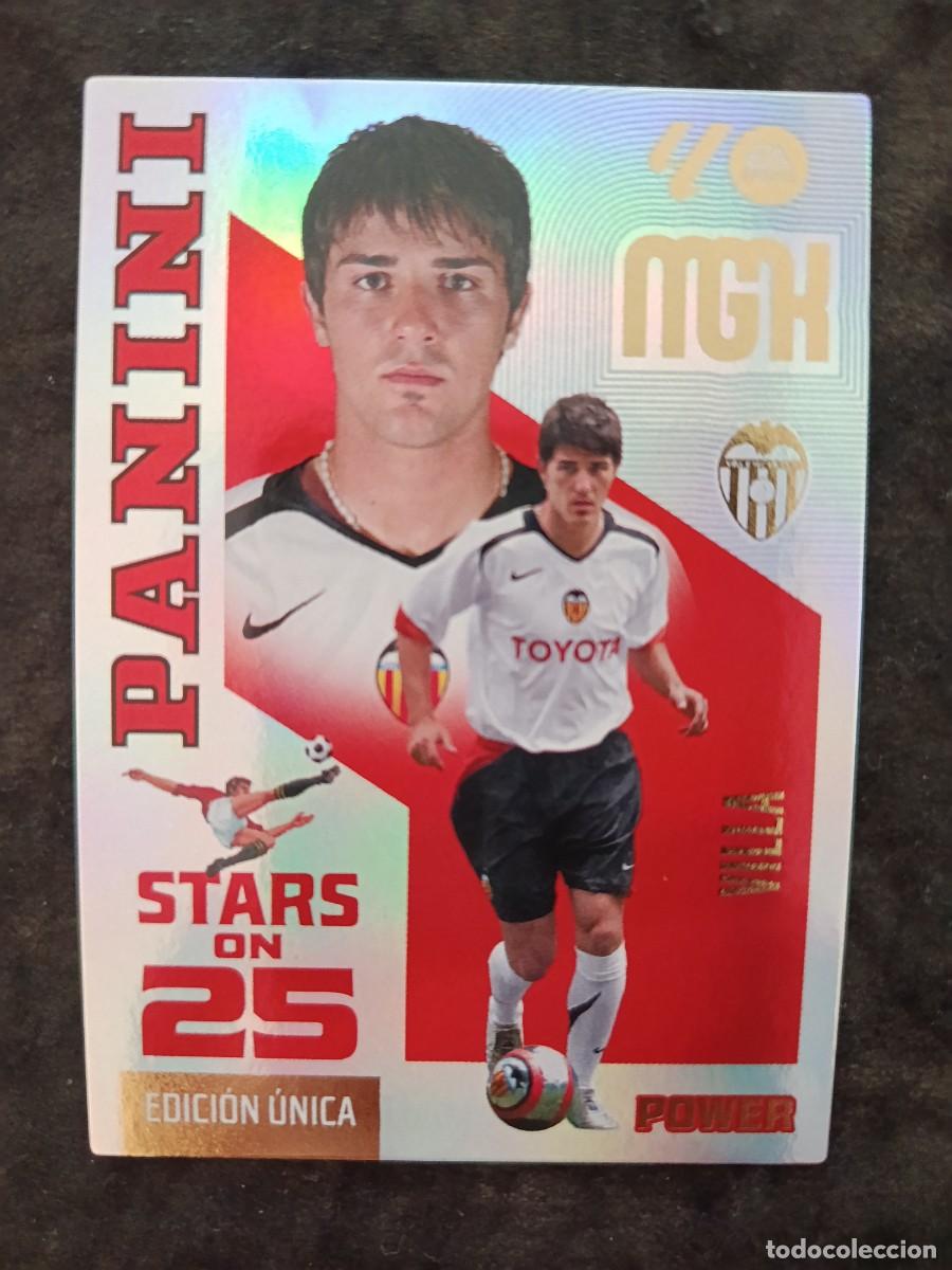 Cartas Colecion&aacute;veis: MGK 2026/27 MEGACRACKS PANINI. #435P DAVID VILLA. VALENCIA CF. STARS ON 25 &rdquo;POWER&rdquo; EDICI&Oacute;N LIMITADA