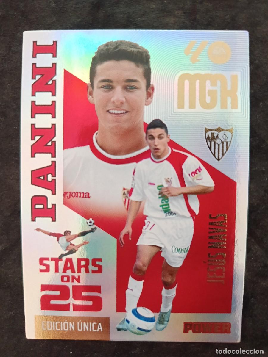 Sammelkarten: MGK 2026/27 MEGACRACKS PANINI. #437P JES&Uacute;S NAVAS. SEVILLA. STARS ON 25 &rdquo;POWER&rdquo; EDICI&Oacute;N LIMITADA