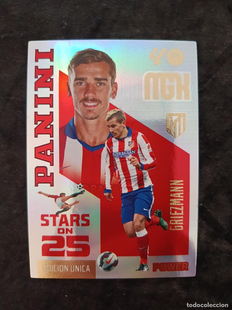 Trading Cards: MGK 2026/27 MEGACRACKS PANINI. #443P GRIEZMANN AT.MADRID. STARS ON 25 &rdquo;POWER&rdquo; EDICI&Oacute;N LIMITADA