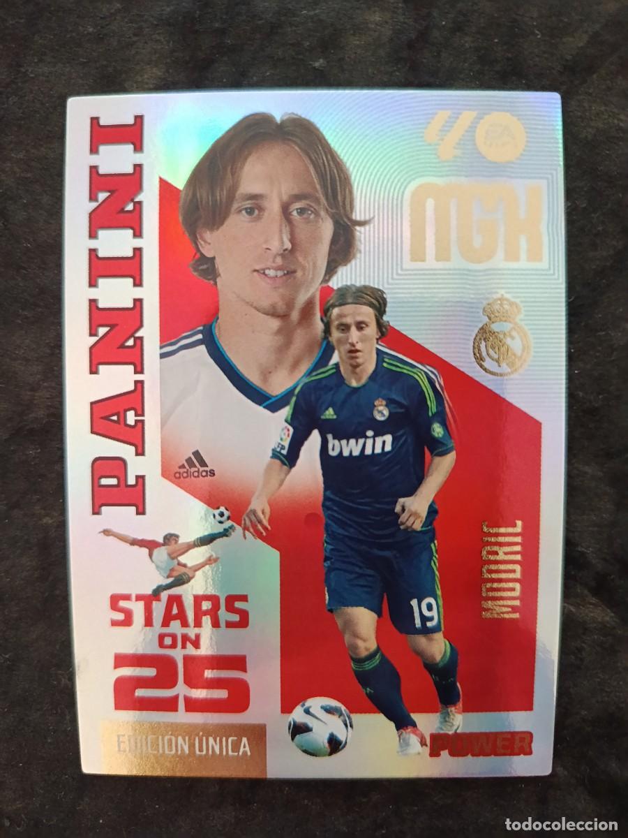 Cartes &agrave; &Eacute;changer: MGK 2026/27 MEGACRACKS PANINI. #445P MODRIC. R.MADRID. STARS ON 25 &rdquo;POWER&rdquo; EDICI&Oacute;N LIMITADA