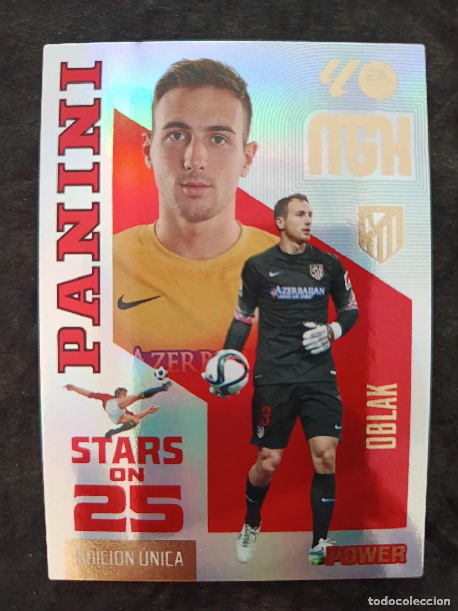 Cartes &agrave; &Eacute;changer: MGK 2026/27 MEGACRACKS PANINI. #447P OBLAK. AT.MADRID. STARS ON 25 &rdquo;POWER&rdquo; EDICI&Oacute;N LIMITADA
