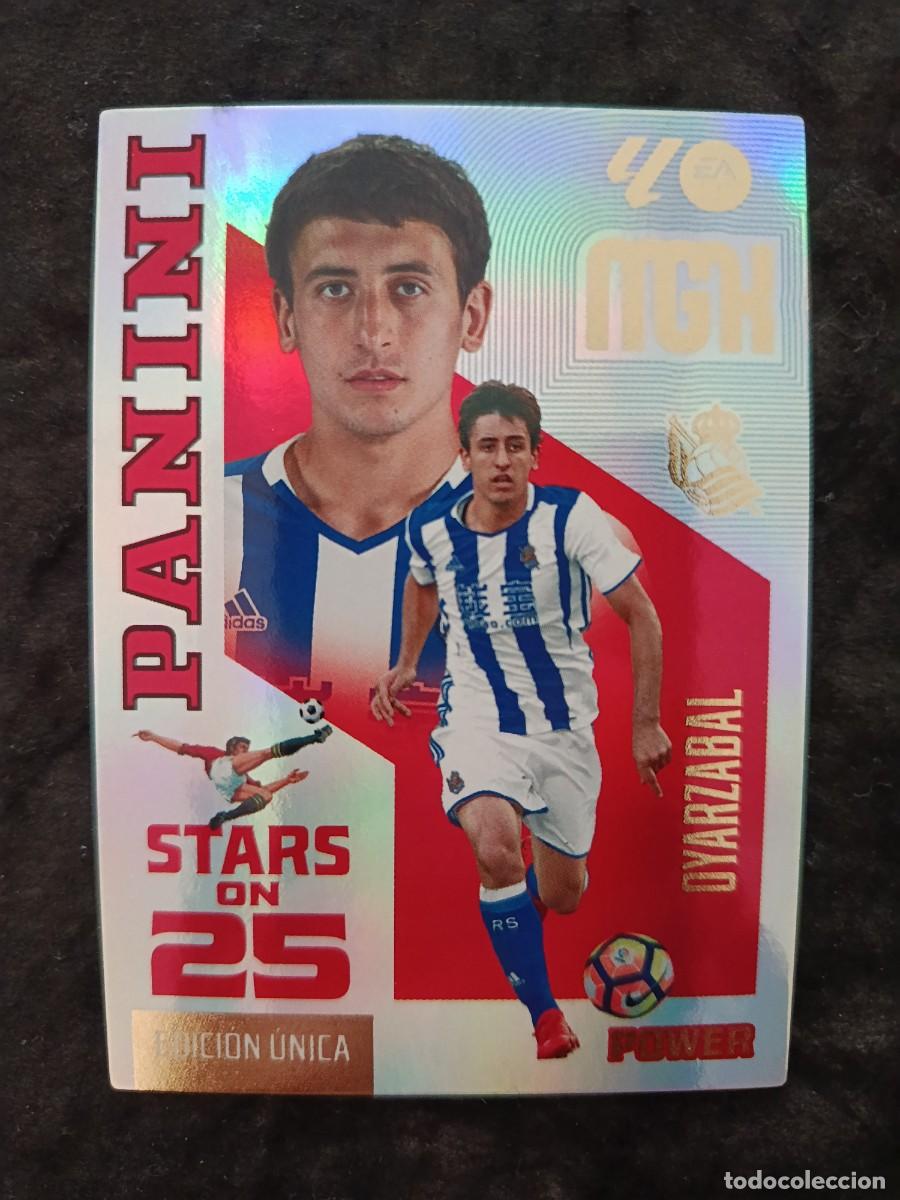 Cartes &agrave; &Eacute;changer: MGK 2026/27 MEGACRACKS PANINI. #448P OYARZABAL. R.SOCIEDAD. STARS ON 25 &rdquo;POWER&rdquo; EDICI&Oacute;N LIMITADA