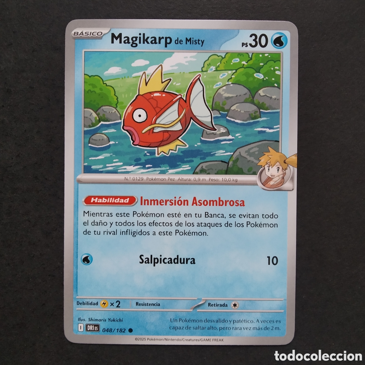 Trading cards: CARTA TCG - N&ordm; 048 - MAGIKARP DE MISTY - RIVALES PREDESTINADOS - POK&Eacute;MON - EN ESPA&Ntilde;OL