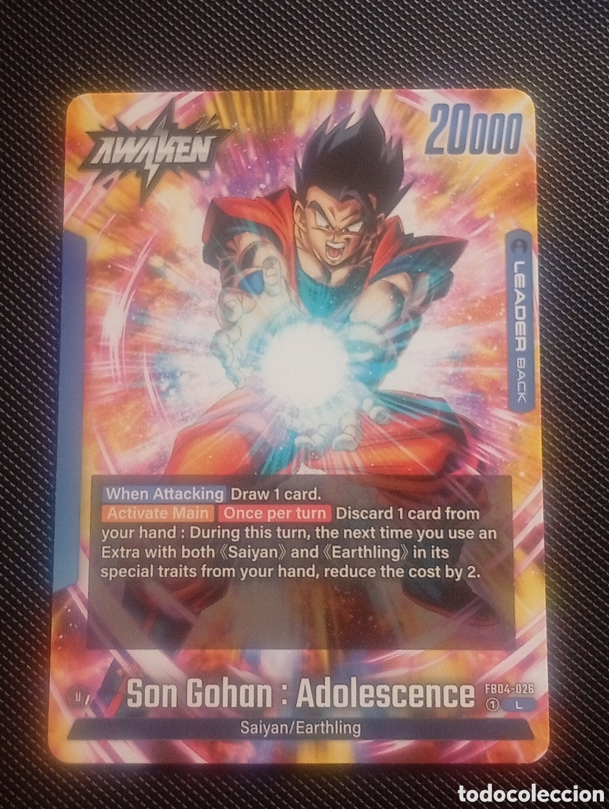 Trading cards: FB04 026 SAN GOHAN DRAGON BALL SUPER FUSION TRADING CARD GAME TCG BANDAI NO PANINI TOPPS