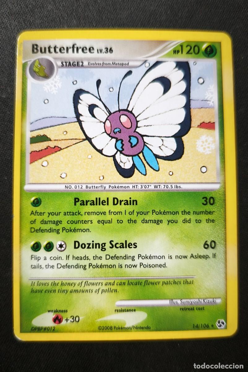 Trading cards: Carta Pokemon Butterfree estado muy bueno