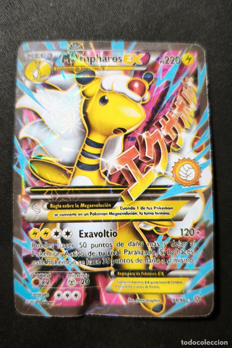 Cartes &agrave; &Eacute;changer: Carta Pokemon Ampharos estado normal usada