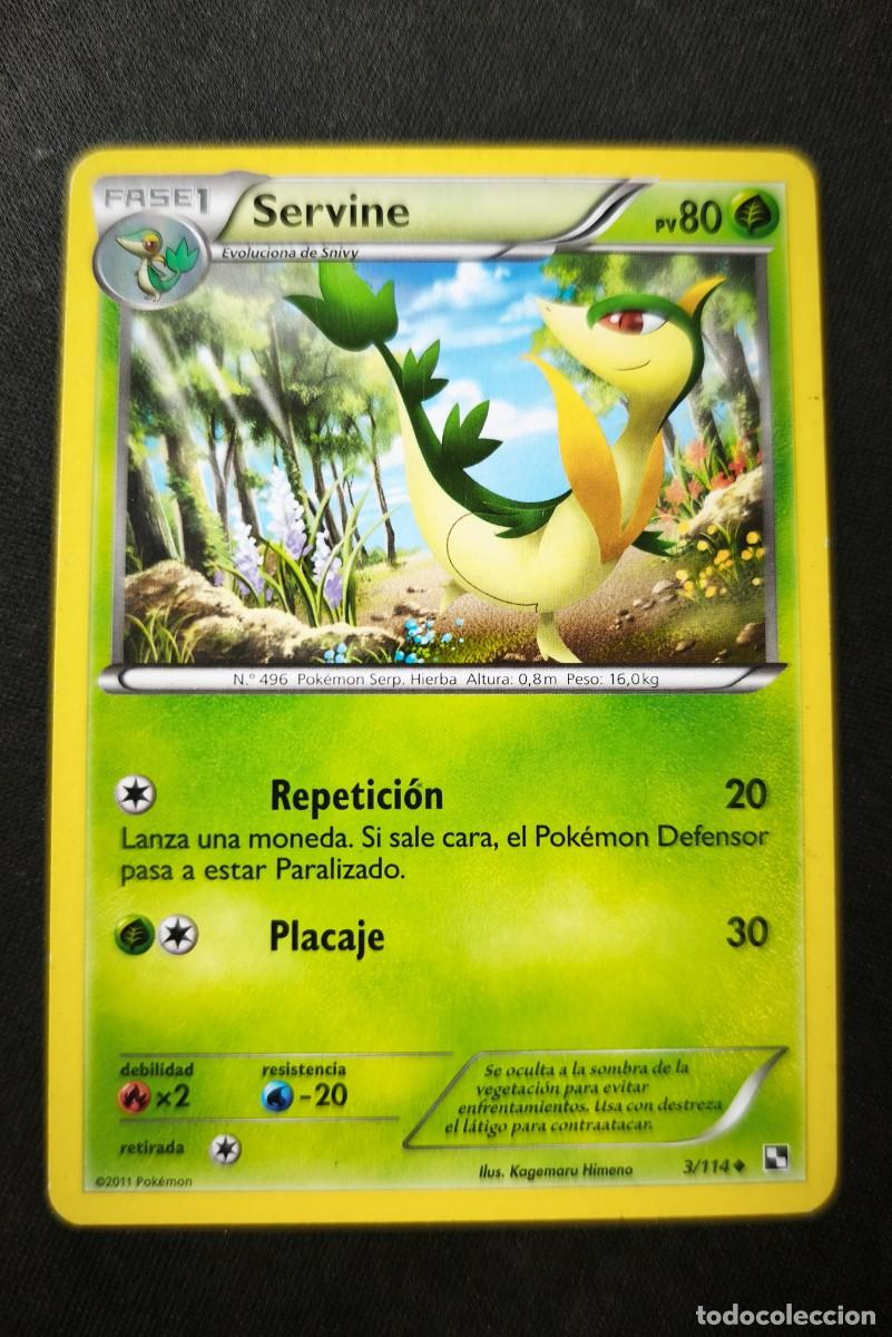 Sammelkarten: Carta Pokemon Servine estado muy bueno