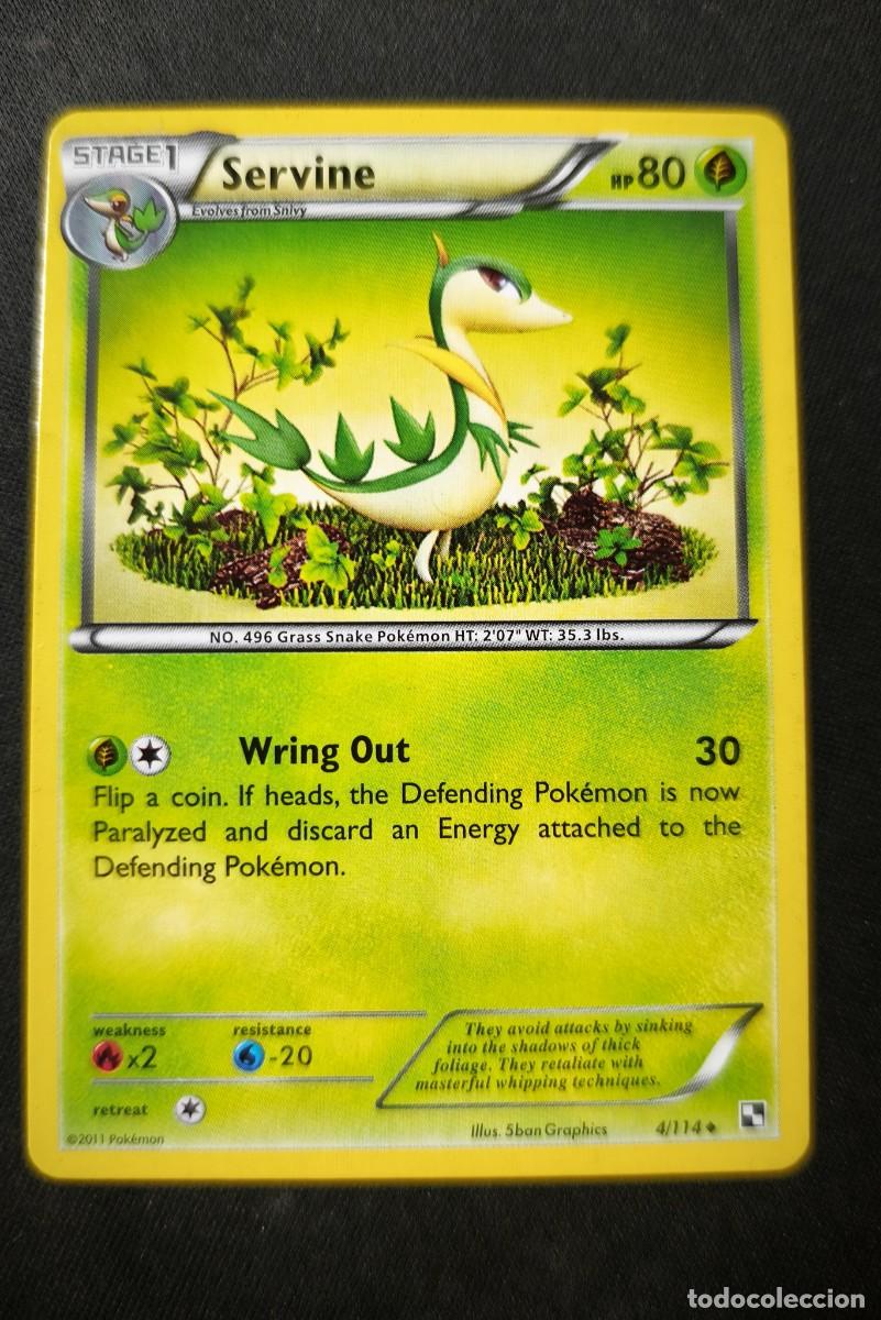 Sammelkarten: Carta Pokemon Servine estado muy bueno