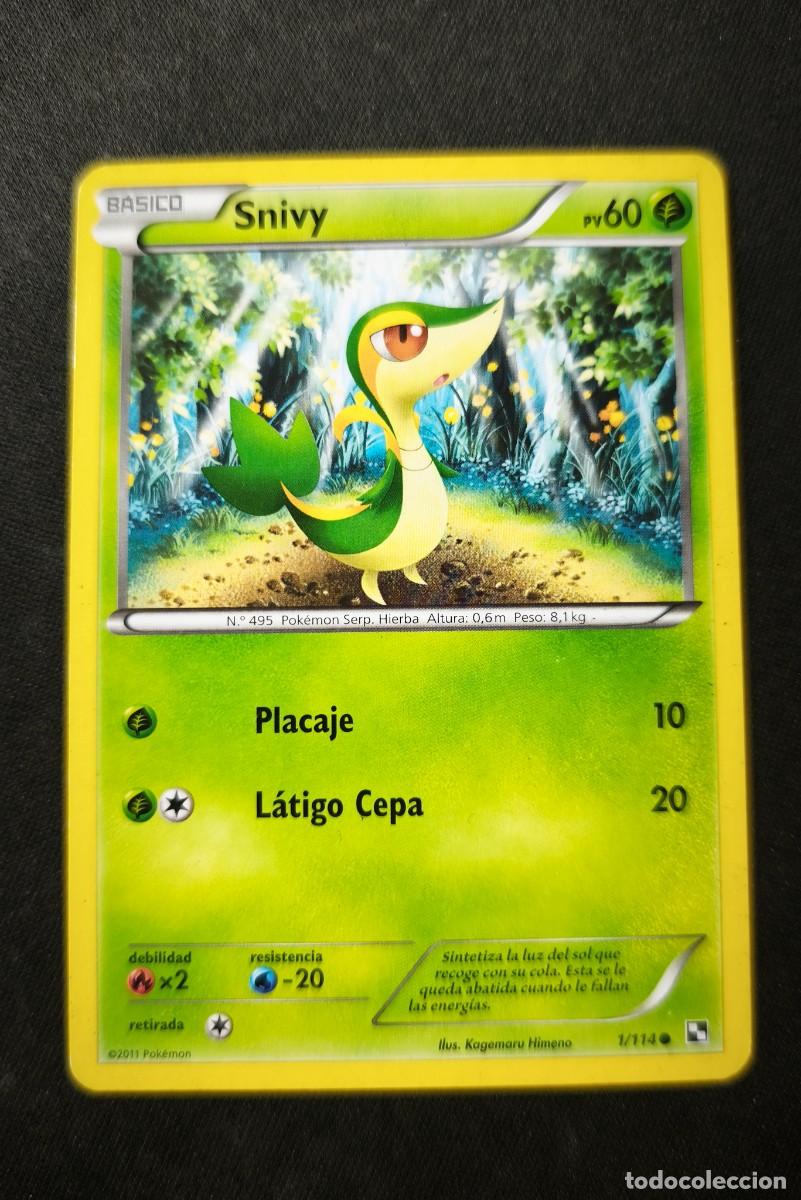 Sammelkarten: Carta Pokemon Snivy estado muy bueno