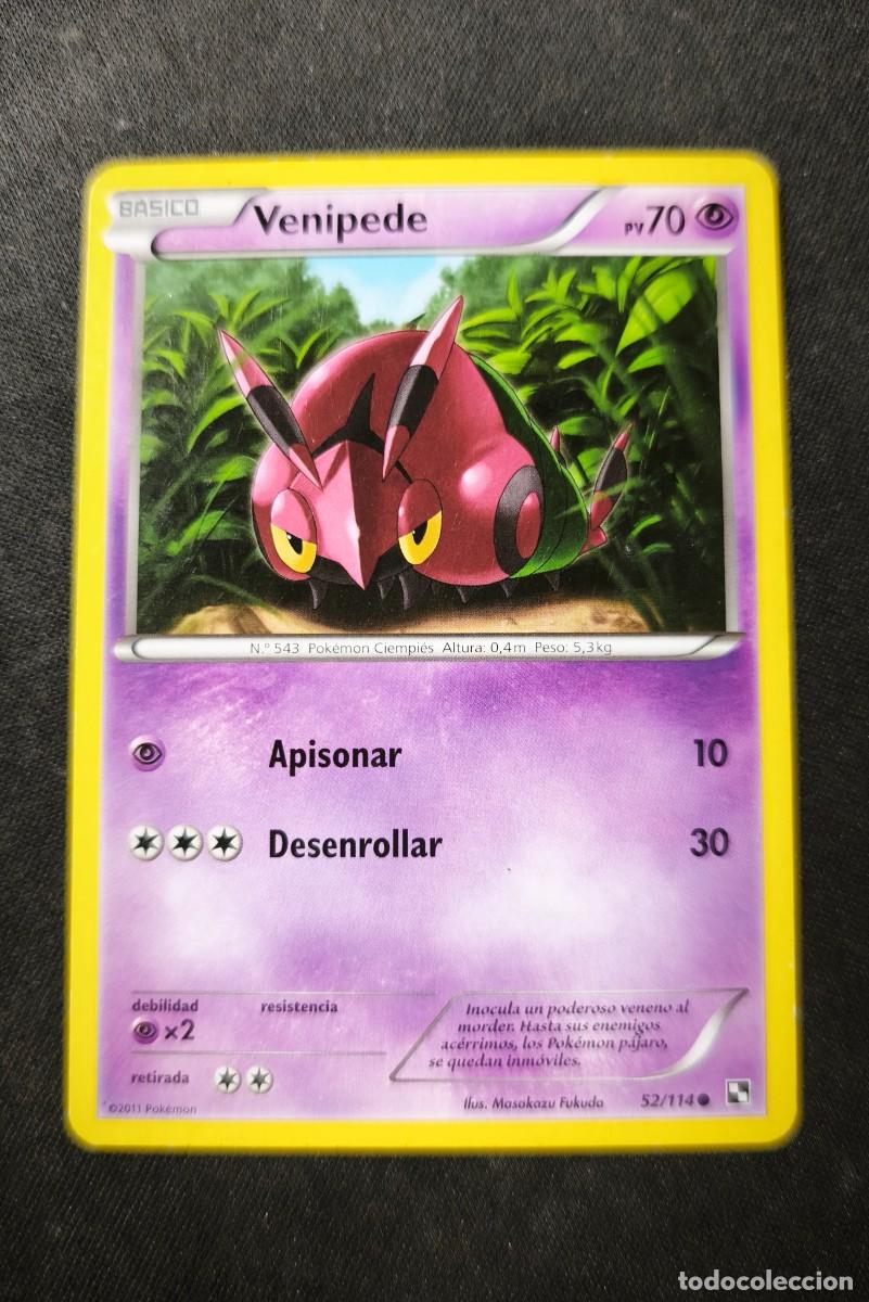 Sammelkarten: Carta Pokemon Venipede estado muy bueno