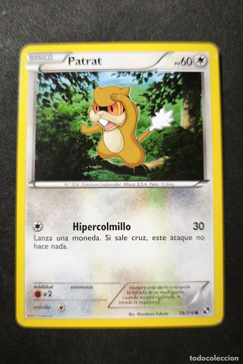Sammelkarten: Carta Pokemon Patrat estado muy bueno
