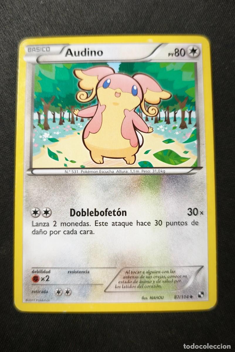 Figurine Collezionabili: Carta Pokemon Audino estado muy bueno