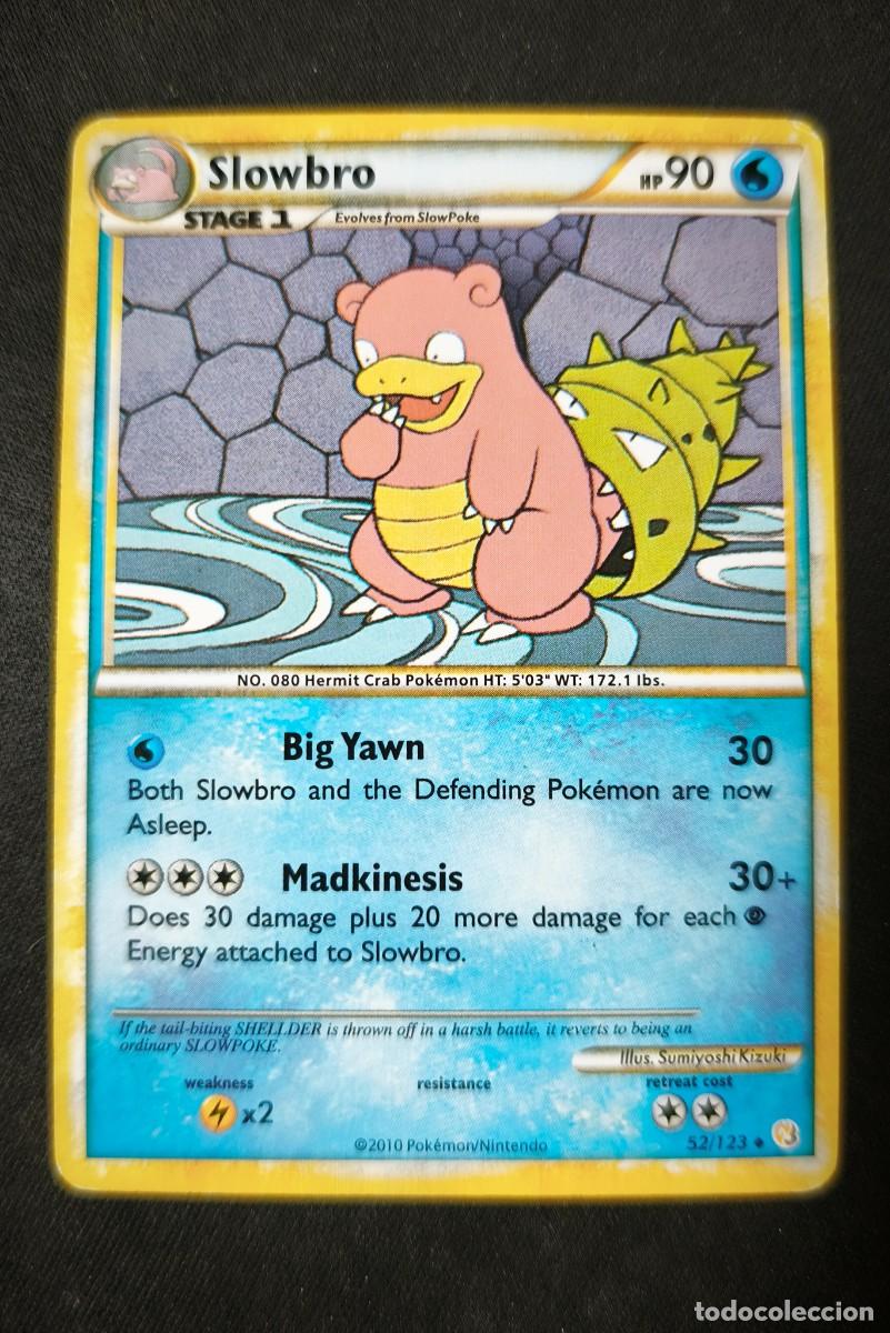 Figurine Collezionabili: Carta Pokemon Slowbro estado muy bueno