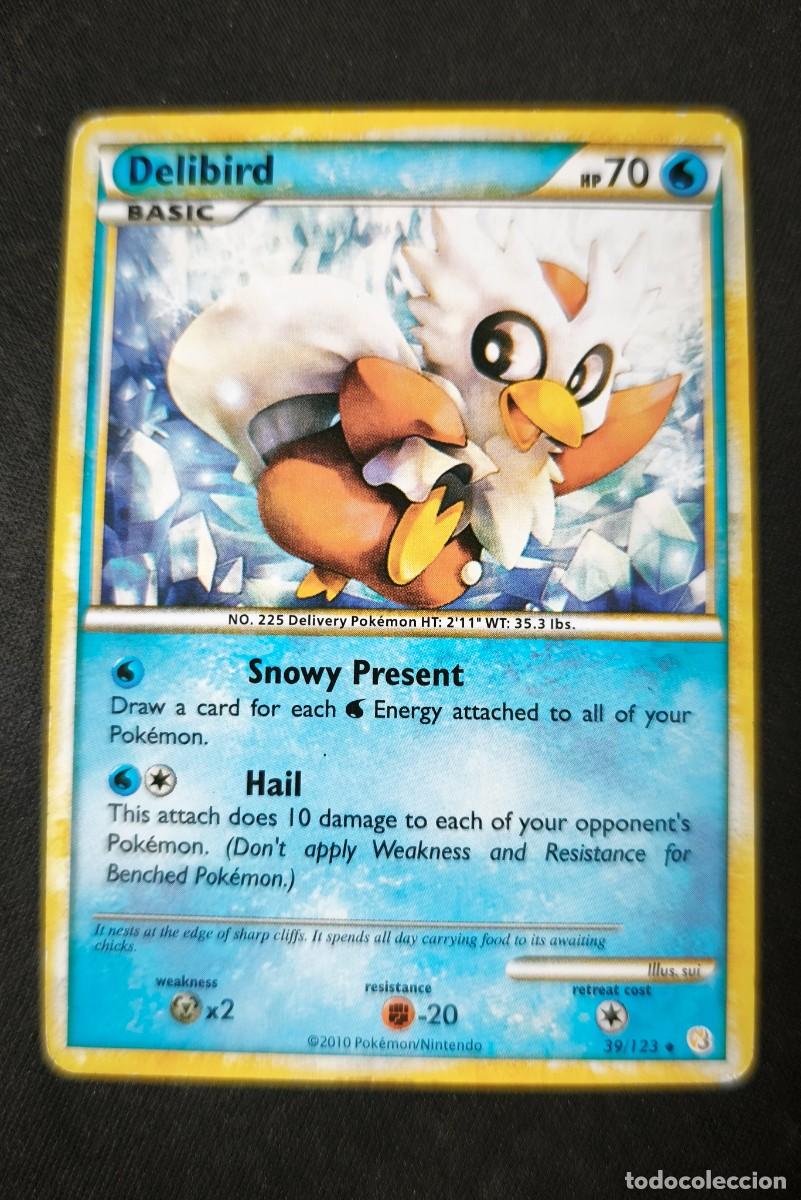 Trading Cards: Carta Pokemon Delibird estado muy bueno