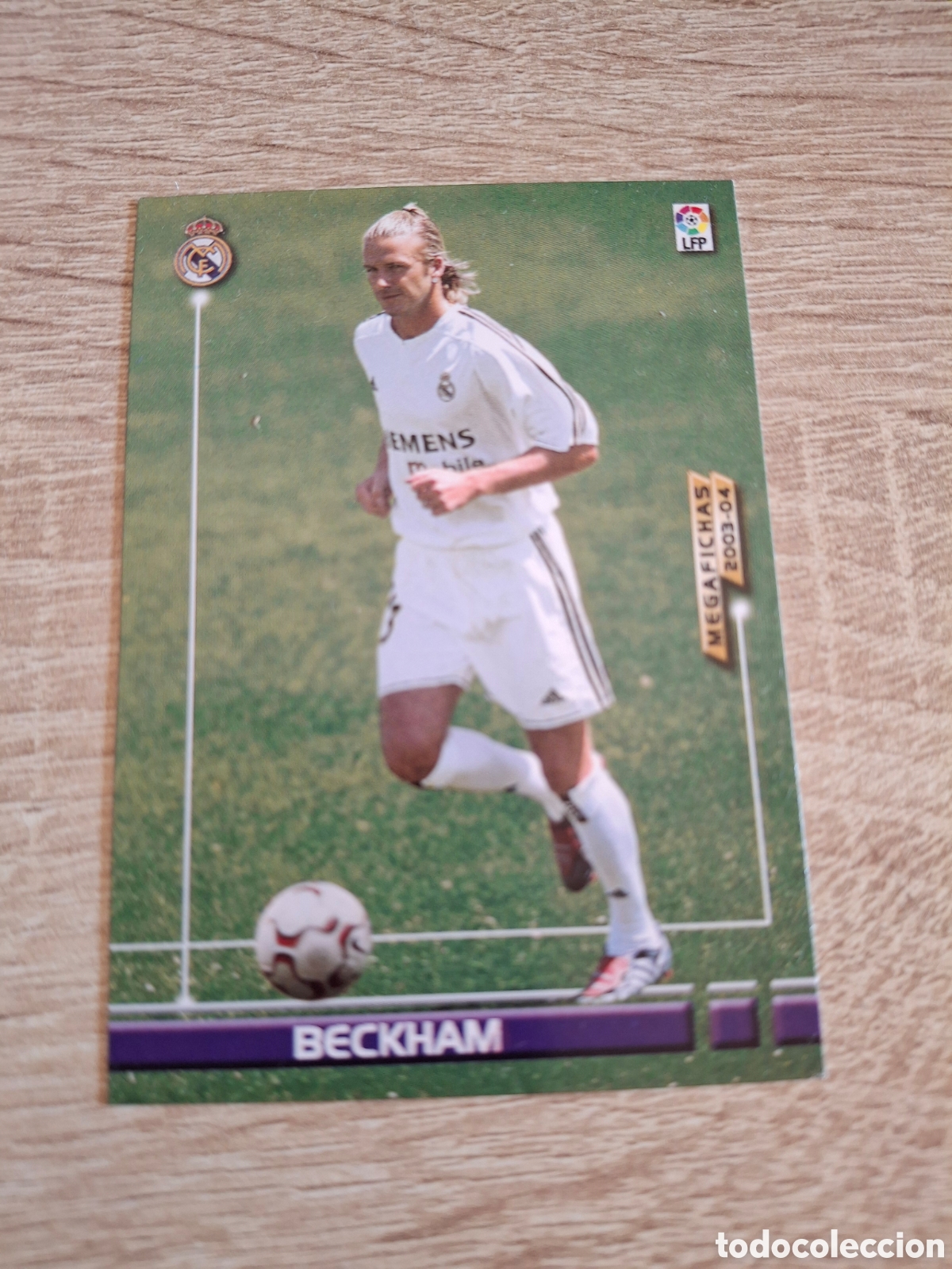 Trading cards: Beckham liga 2003/04