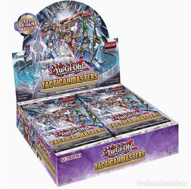 Cartes &agrave; &Eacute;changer: Yu-Gi-Oh! Tactical Masters Booster Box (1&ordf; Edici&oacute;n) caja precintada 24 packs