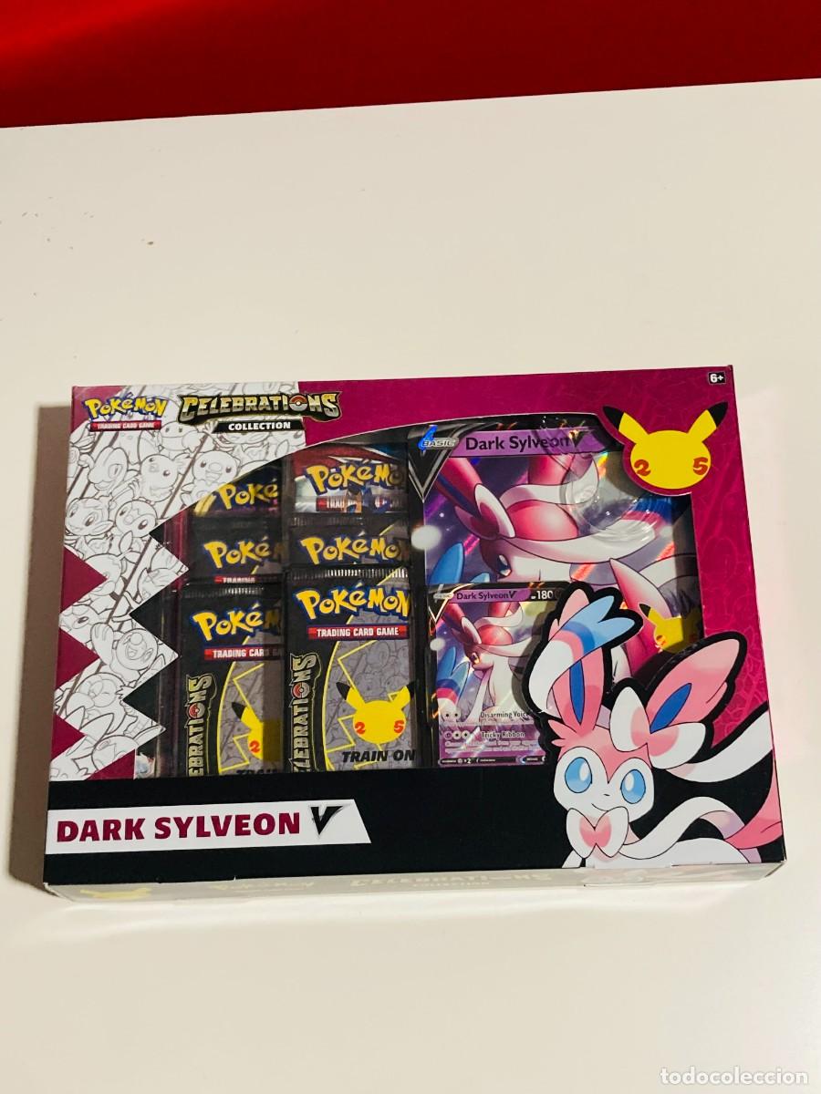 Cartes &agrave; &Eacute;changer: Pokemon Dark Sylveon V Collection Celebrations Caja Especial Original Ingles