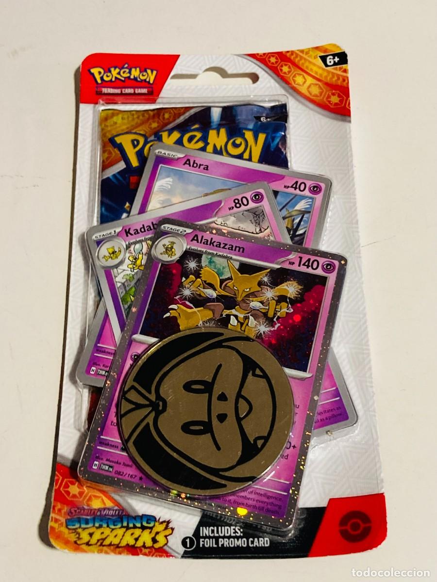 Cartes &agrave; &Eacute;changer: Pokemon Blister Premium Surging Sparks Alakazam Original Ingles