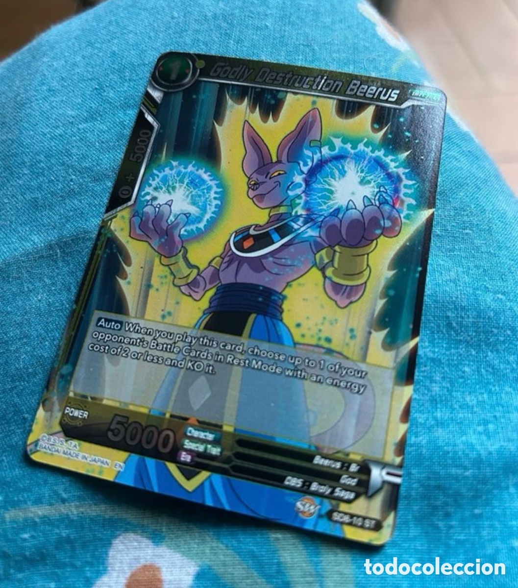 Trading cards: Dragon Ball Card Game - Beerus