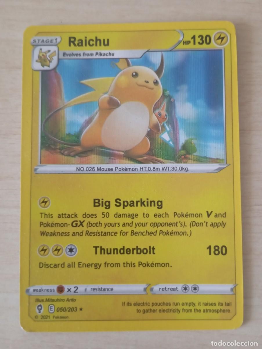 Sammelkarten: Carta Pok&eacute;mon Raichu Proxy