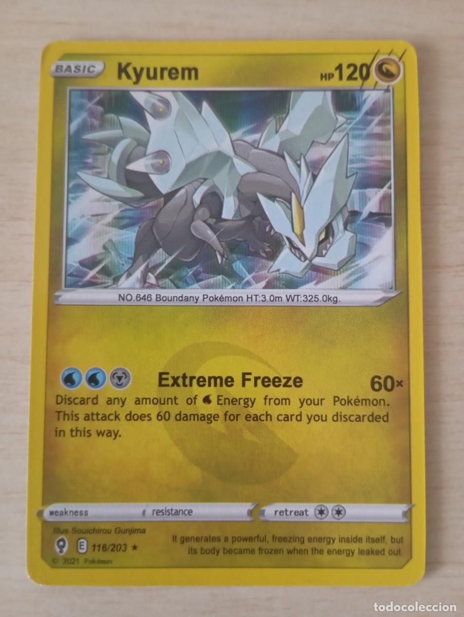 Trading cards: Carta Pok&eacute;mon Kyurem Proxy - Foto 1