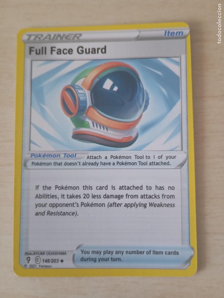 Cartes &agrave; &Eacute;changer: Carta Pok&eacute;mon Trainer Full Face Guard Proxy
