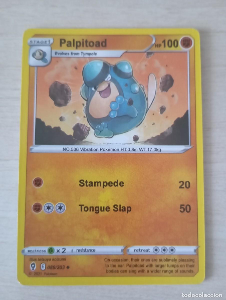Cartes &agrave; &Eacute;changer: Carta Pok&eacute;mon Palpitoad proxy