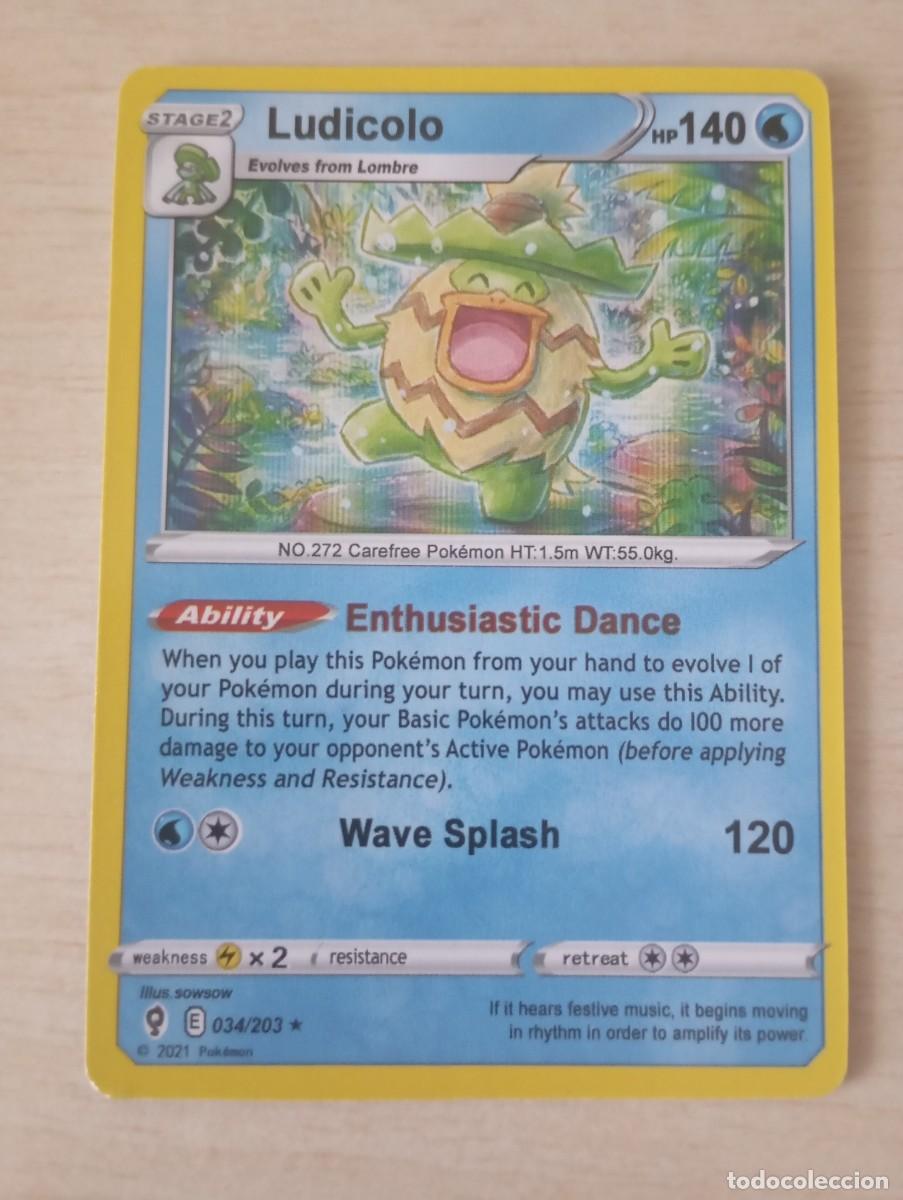 Cartes &agrave; &Eacute;changer: Carta Pok&eacute;mon Ludicolo proxy