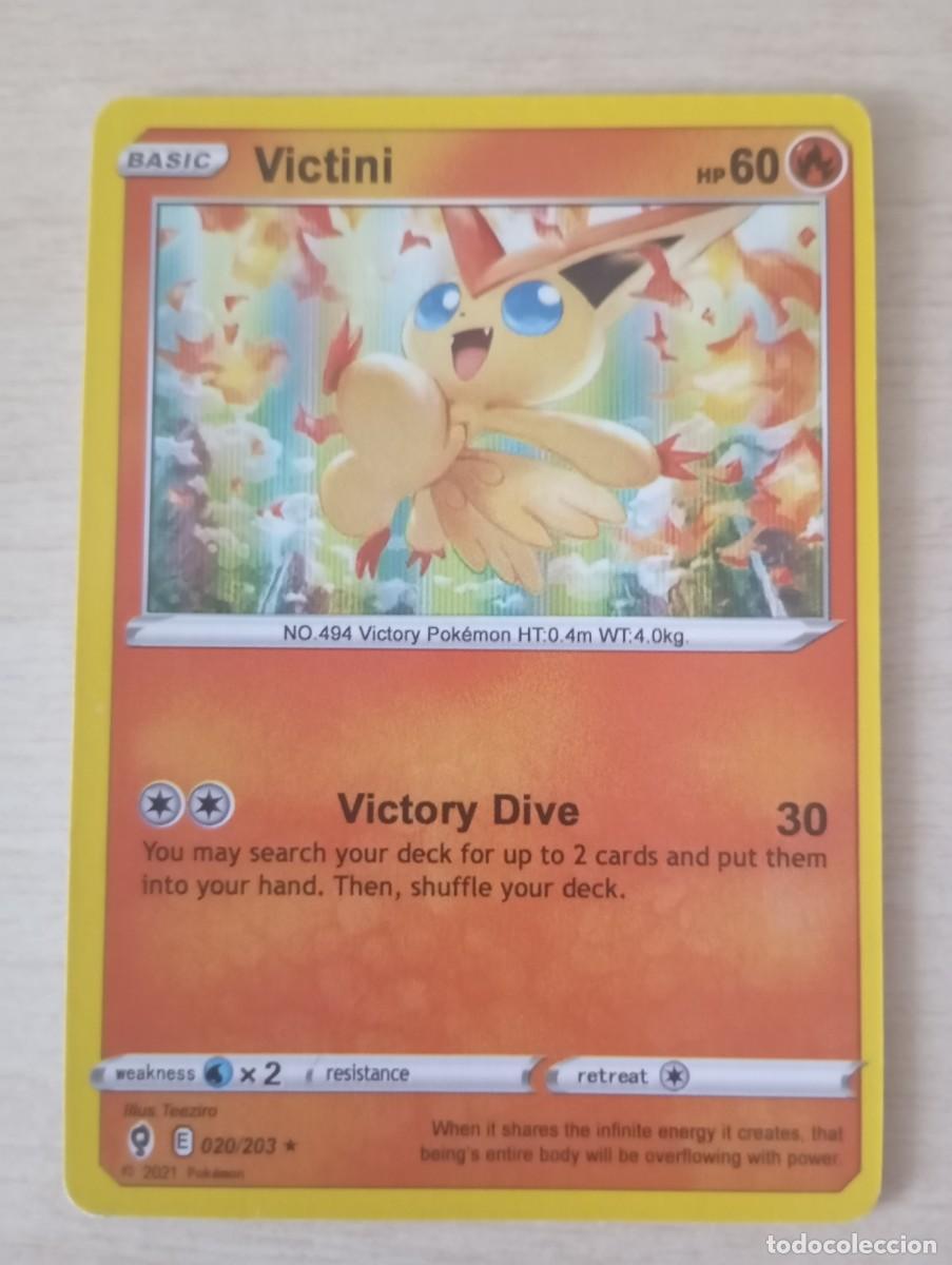 Sammelkarten: Carta Pok&eacute;mon Victini proxy